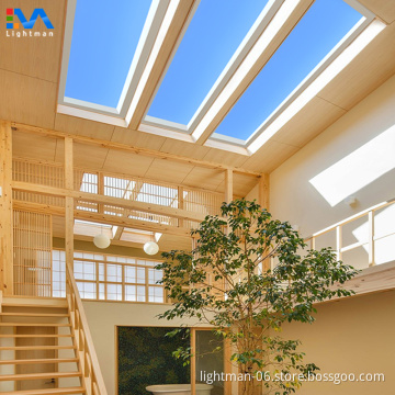 Indoor Artificial Sunlight Lamp: Blue Sky Recessed Ceiling LED Panel Light